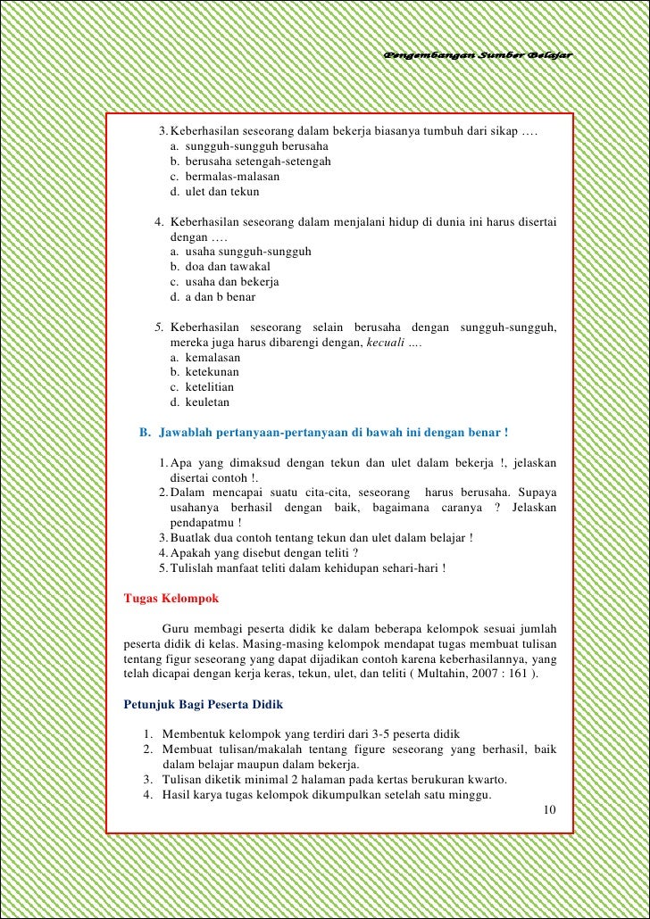 Pengembangan Sumber Ajar Pengembangan Sumber Ajar