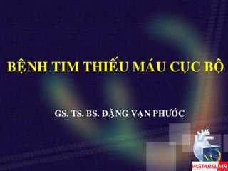 Click to edit Master title style
Thnguyen l
BEÄNH TIM THIEÁU MAÙU CUÏC BOÄ
GS. TS. BS. ÑAËNG VAÏN PHÖÔÙC
 