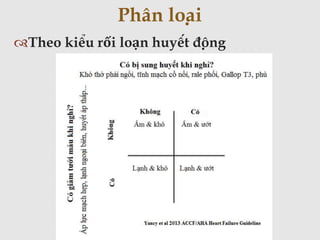 Theo kiểu rối loạn huyết động
Phân loại
 