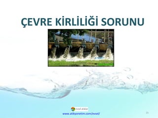 ÇEVRE KİRLİLİĞİ SORUNU www.atikyonetim.com/evsel/ 