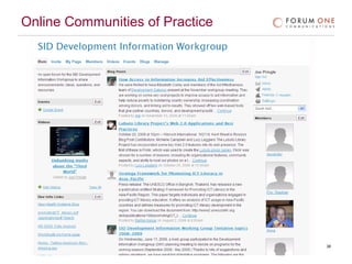 Online Communities of Practice 