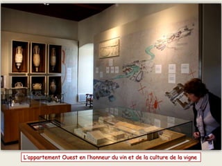 L’appartement Ouest en l’honneur du vin et de la culture de la vigne
 