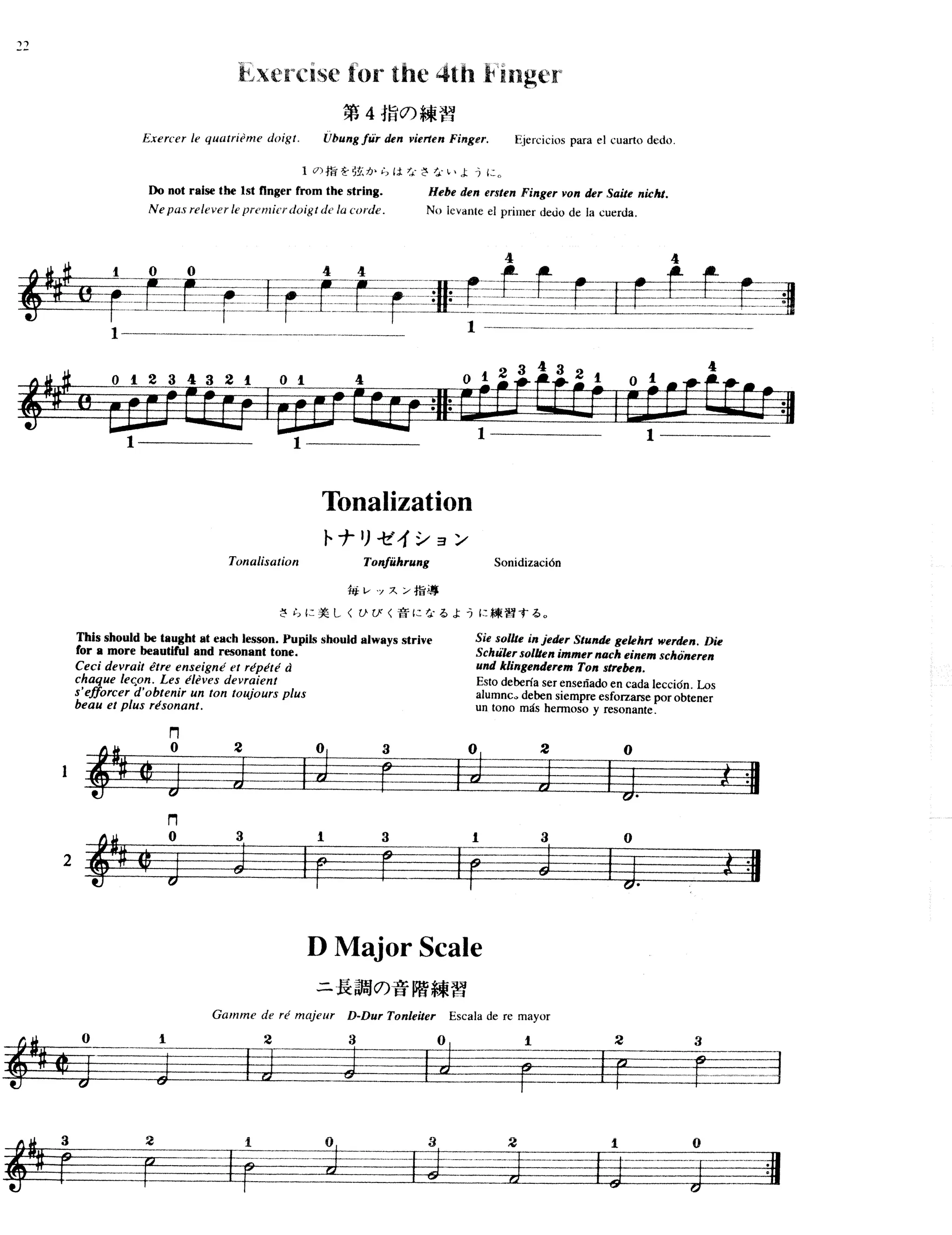 Suzuki metodo de violino - vol. 1-2-3-4-5 | PDF
