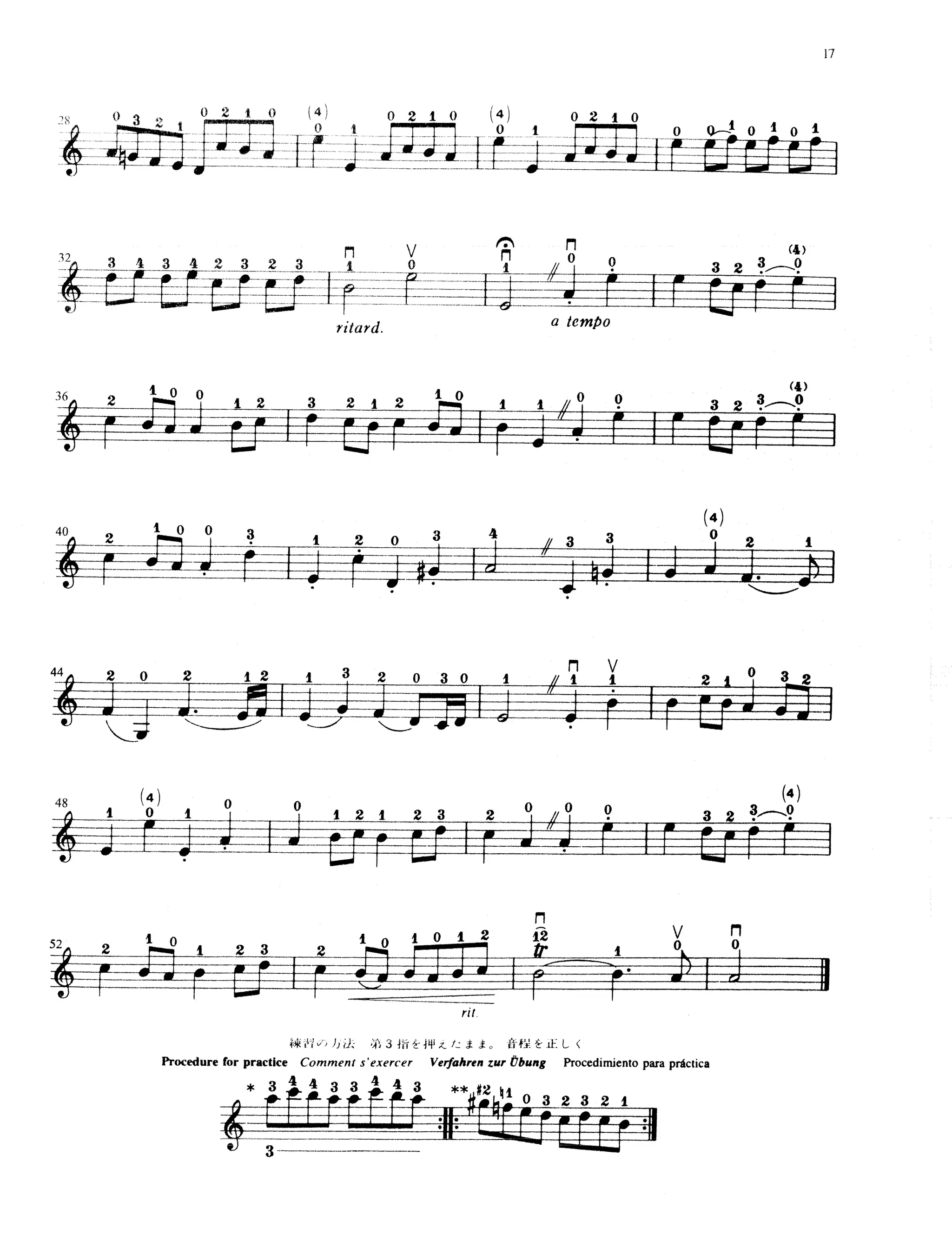 Suzuki metodo de violino - vol. 1-2-3-4-5 | PDF