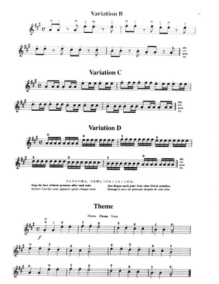 Suzuki metodo de violino - vol. 1-2-3-4-5 | PDF