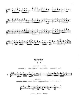 Suzuki metodo de violino - vol. 1-2-3-4-5 | PDF