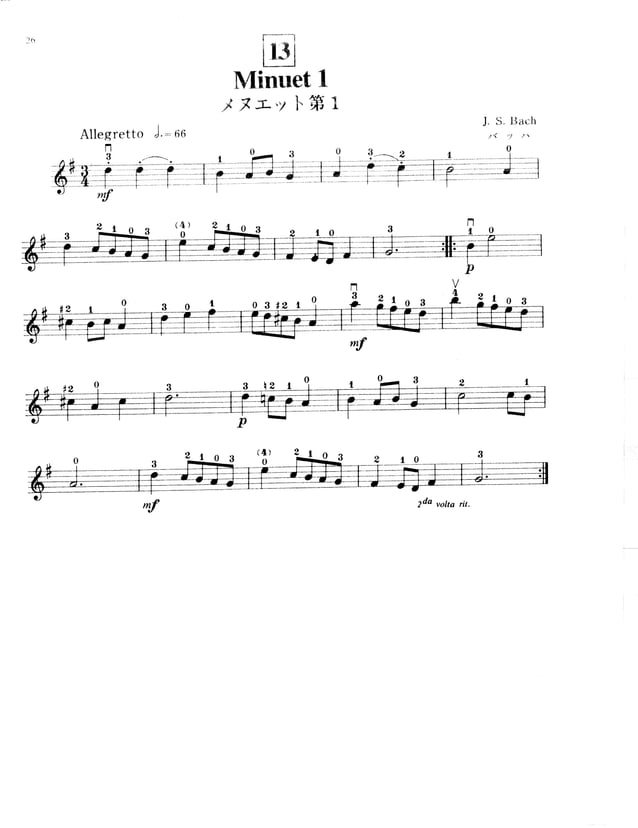 Suzuki metodo de violino - vol. 1-2-3-4-5 | PDF