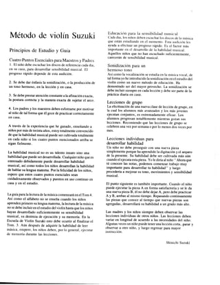 Suzuki metodo de violino - vol. 1-2-3-4-5 | PDF