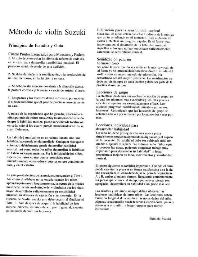 Suzuki metodo de violino - vol. 1-2-3-4-5 | PDF