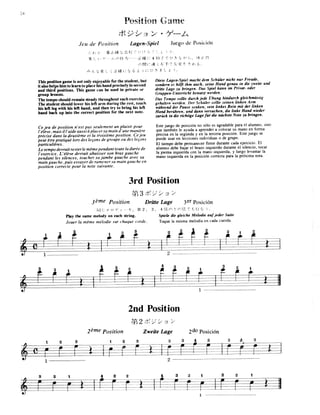 Suzuki metodo de violino - vol. 1-2-3-4-5 | PDF