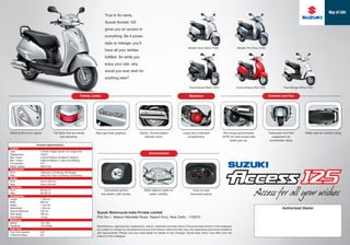 Suzuki Access eBrochure