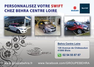 Suzuki behra centre loire 