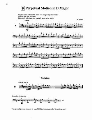 Suzuki cello school vol.1