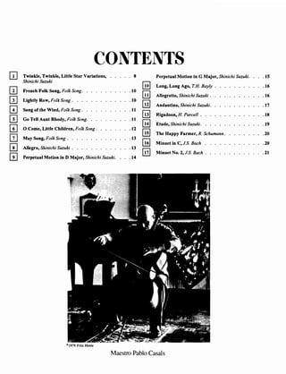 Suzuki cello school vol.1