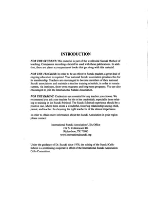 Suzuki cello school vol.2