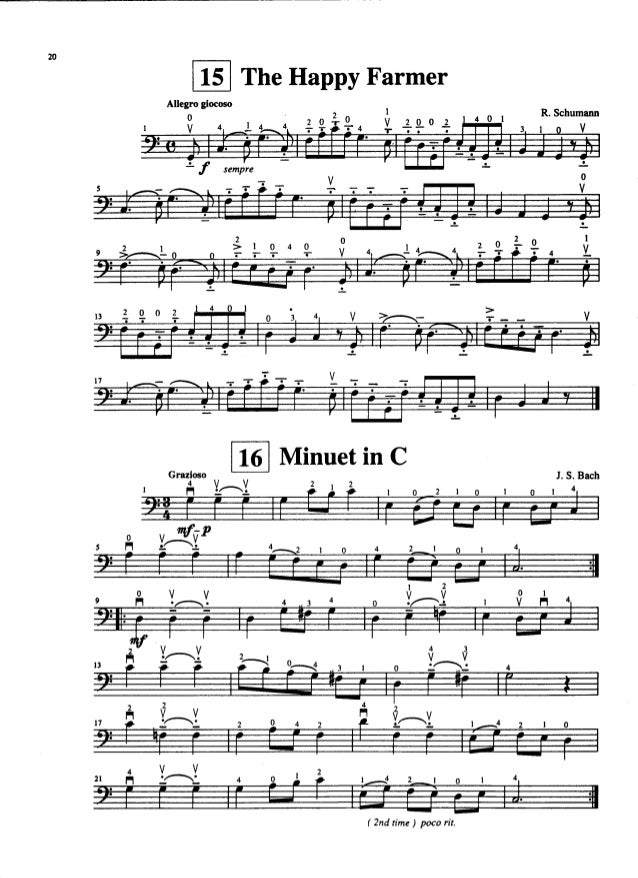 Suzuki Cello School Vol 1 Cello Part Piano Accompaniment