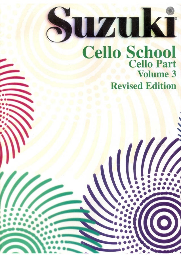 Suzuki Cello School Vol 3 Revised Edition