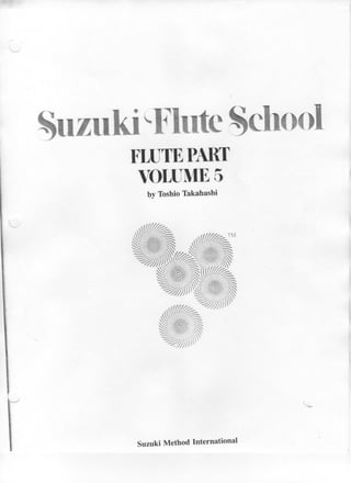 Suzuki flute school vol 5