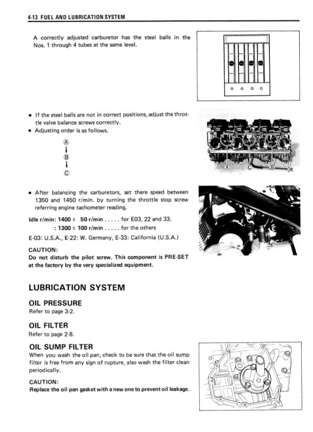 Suzuki bandit 400 manual