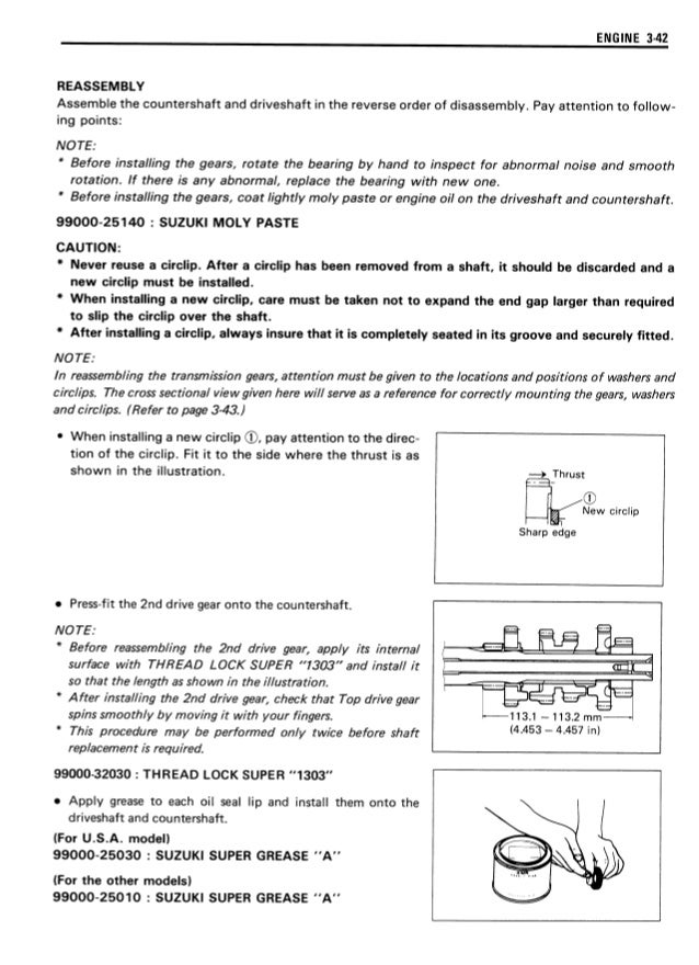 Suzuki bandit 400 manual