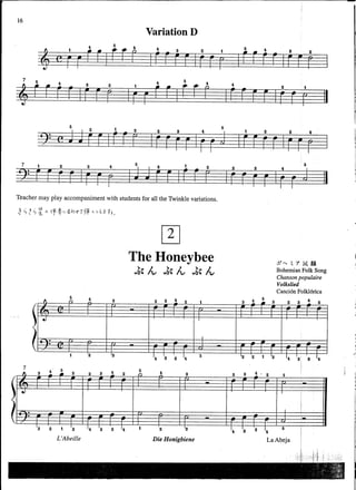 Suzuki piano school 1-7