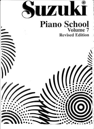 Suzuki piano school 1-7