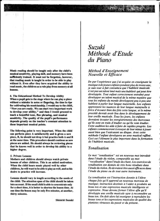 Suzuki piano school 1-7