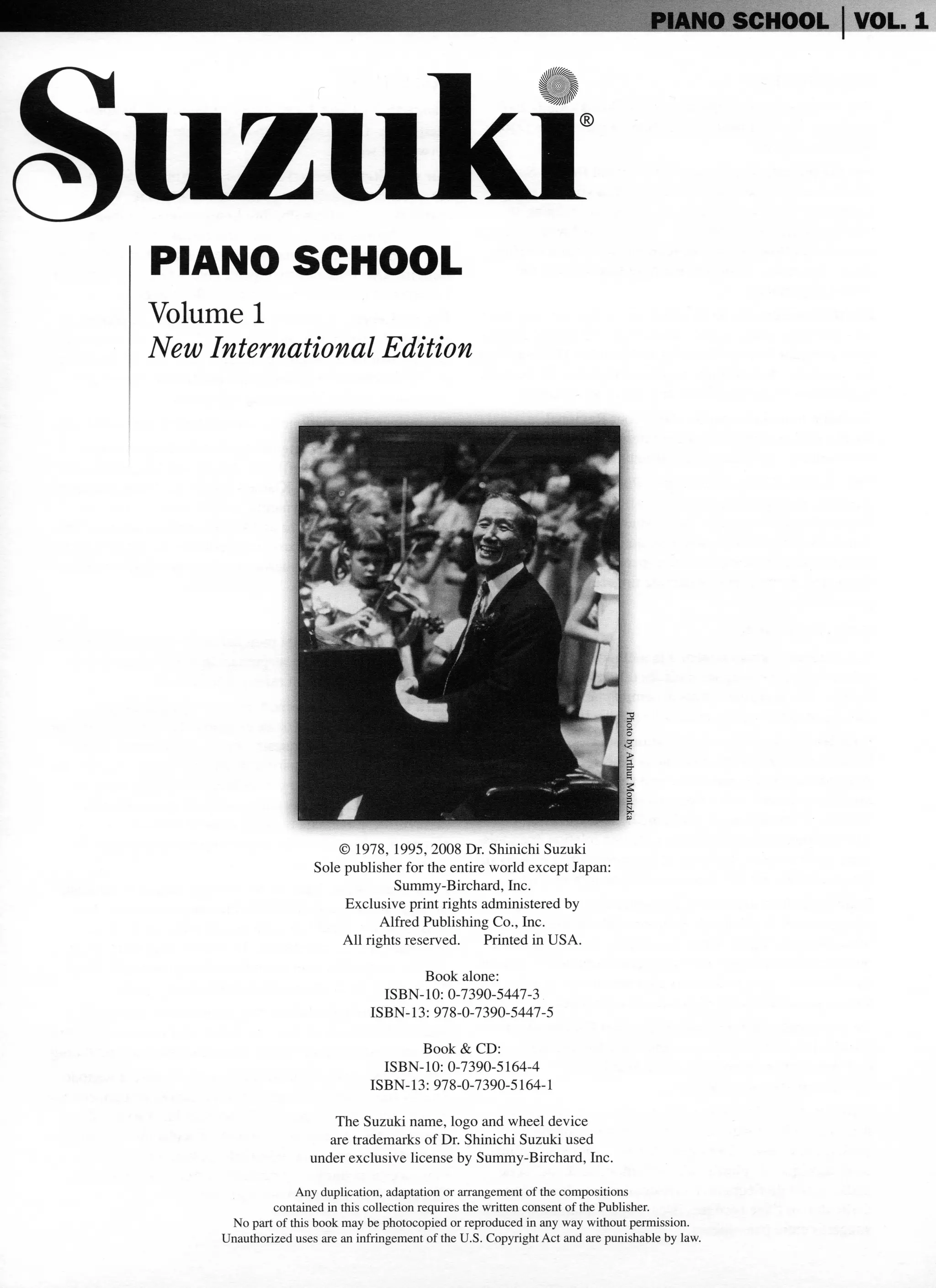 Suzuki Piano School Volume 1 New International Edition | PDF