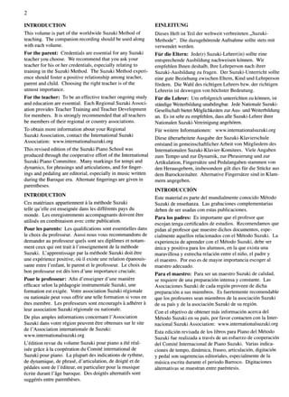 Suzuki Piano School Volume 1 New International Edition | PDF