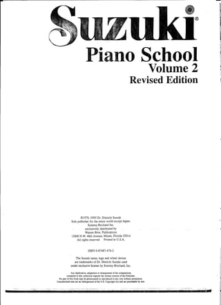 Suzuki piano school_volume_2
