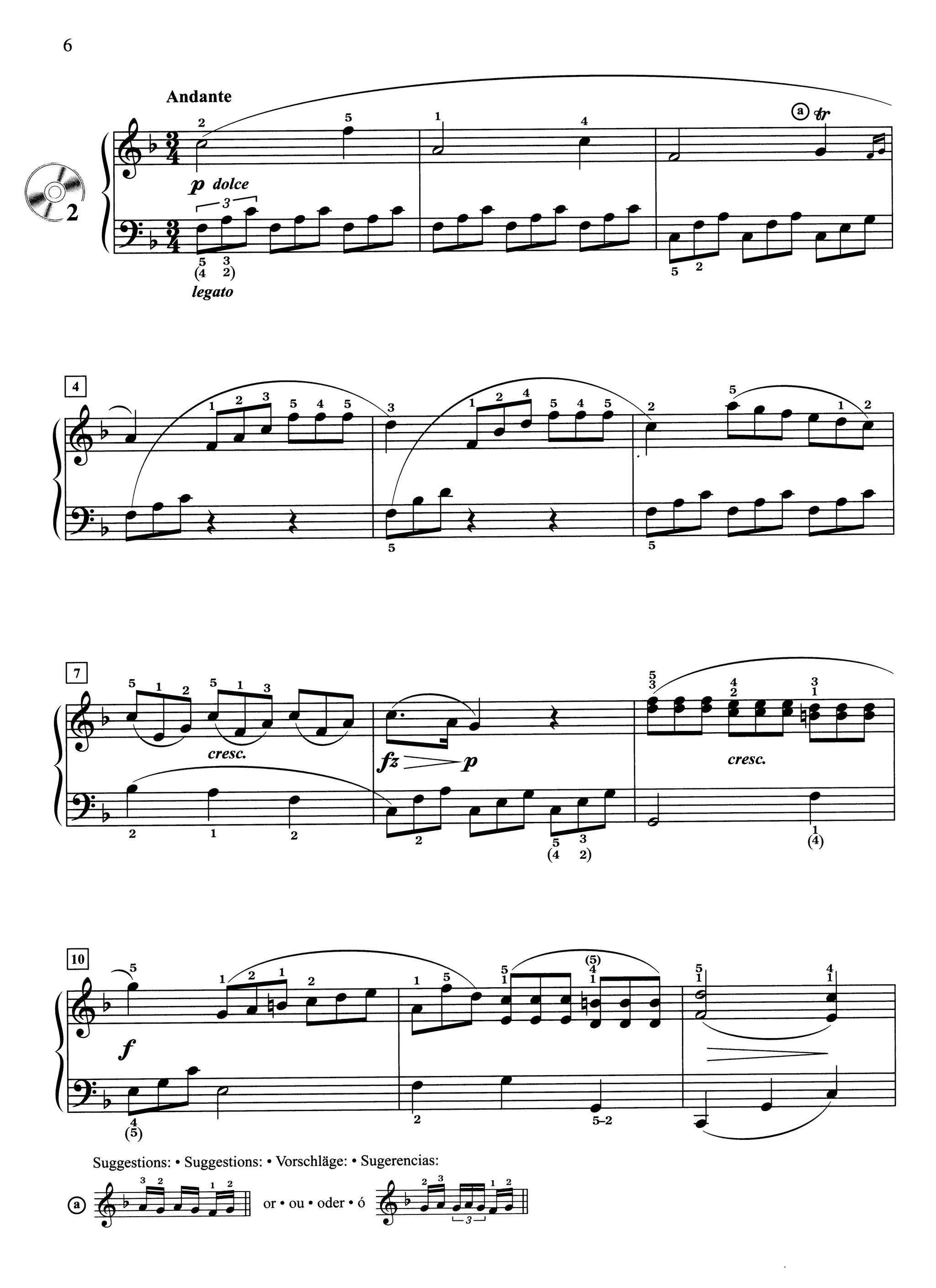 Suzuki Piano School Volume 3 New International Edition | PDF