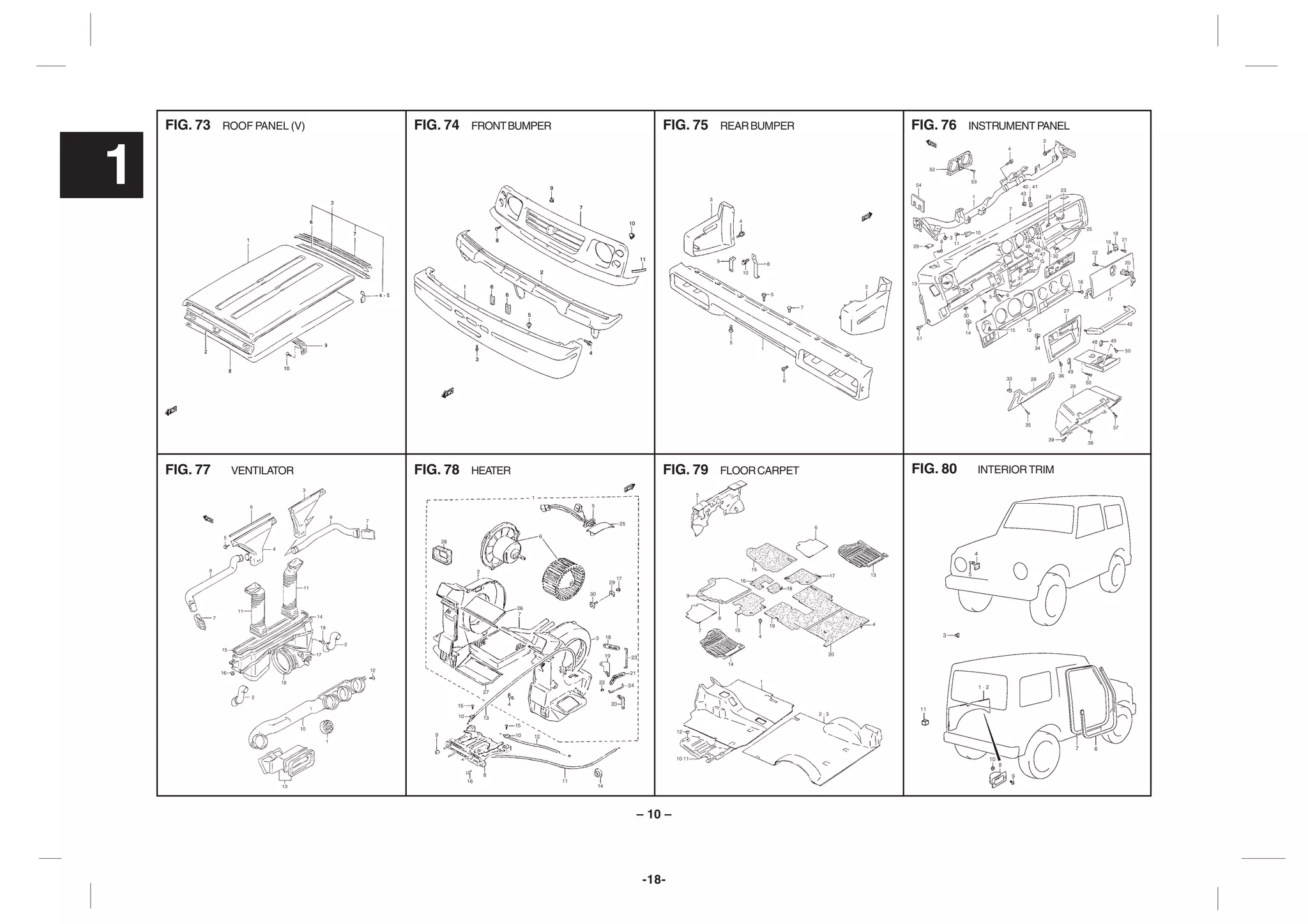 Suzuki Samurai SJ413 Parts Catalogue 2nd Edition PDF