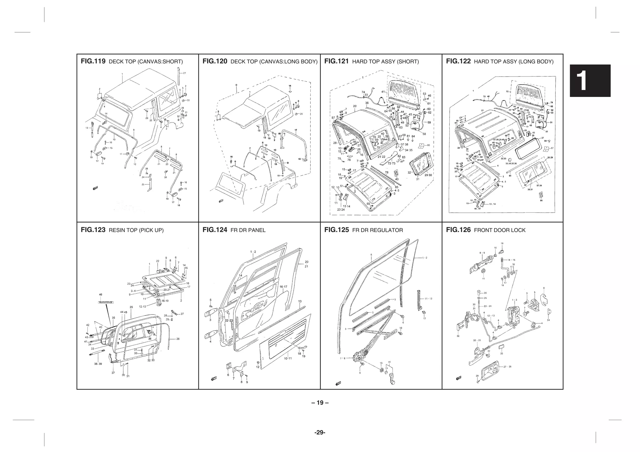 Suzuki Samurai SJ413 Parts Catalogue 3th Edition PDF Auto Type