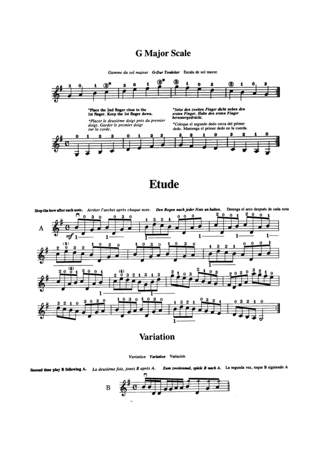 Suzuki violin method vol 01 | PDF