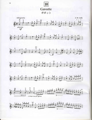 T6

                                                       l^"1

                                                     Gavotte
                                                     f'fi.2 l.
       Allegretto                                                                           J. B. Lully
                                                                                              t ) - ,
          D        V                     V c )
          q        e                 z ?^9                    l-.s     o                            o


        gfaznso
          ^f




                                       (.)
                                        0


                                             --l'
                                                                       --7




                                                                       BA ! 3 *
                                                          ou  t Z o                  o
                                                                                  2,.r^ B

               poco rit.                                               3_
                           a tempo ma piil ogitato




                                 (c)                              3
     o-P-a I                      0 t                         r$?0 A1             2u o

                                                                           3_
 