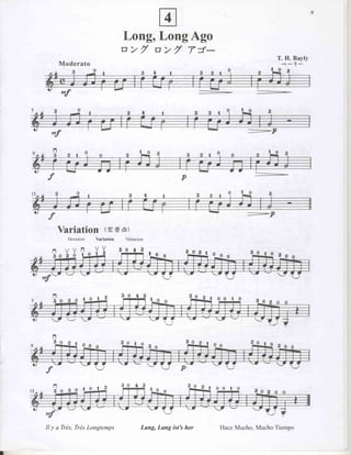 otrg, LongAgo
                                                        tr
                                     v> ?" v> ?" 7="-
                                                                                                          T. H. Bayly
                                                                                                              ^{-       1,-
                                                                                                        l-9         B


                                                                     -         -    -          -----_
           *f,



      *f
      n




           Variation (* 4 rk)
             Variation   Variation     Variacion

                                     3 r i + {l i o            3+11ojo
      !oYld                                                                                             g3-.eo




      n                              3#{to                      S s z l o o r o
       3 0                                                                                     3_o 2


      J


      n
      3#i-t         oJ o                                       3.9-3-t o e                              gB-.oo
                                     ?||.{         Bo



       n            t 0 t 2
                                     3 0 4 3
                                                   t_o 0
                                                               3-t       ,_J       o o l o
       3 0   3- j                                                                              3_o z




    Il y a Trds, Trds Longtemps               Lung, Lung ist's her                  Hace Mucho, Mucho Tiempo



I
I
 