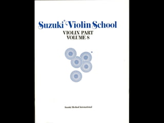 Suzuki violin method   vol 08 -