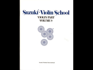 Suzuki violin method   vol 09