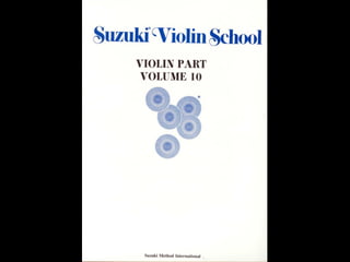 Suzuki violin method   vol 10