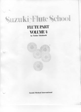 Suzuki volume 04   flauta
