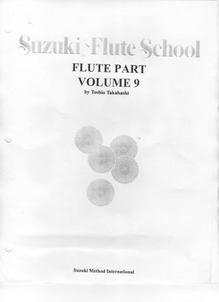 Suzuki Volume 09 - Flauta