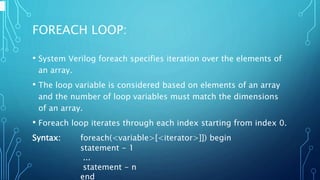 System verilog control flow | PPT