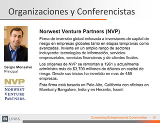 Organizaciones y Conferencistas
                  Norwest Venture Partners (NVP)
                  Firma de inversión glob...
