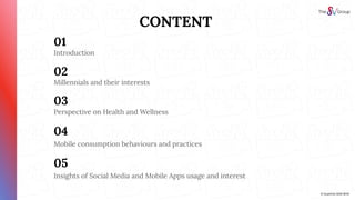 Mobile consumption behaviours and practices
Millennials and their interests
02
03
04
05
© SushiVid SDN BHD
Perspective on ...