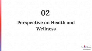 Perspective on Health and
Wellness
02
© SushiVid SDN BHD
 