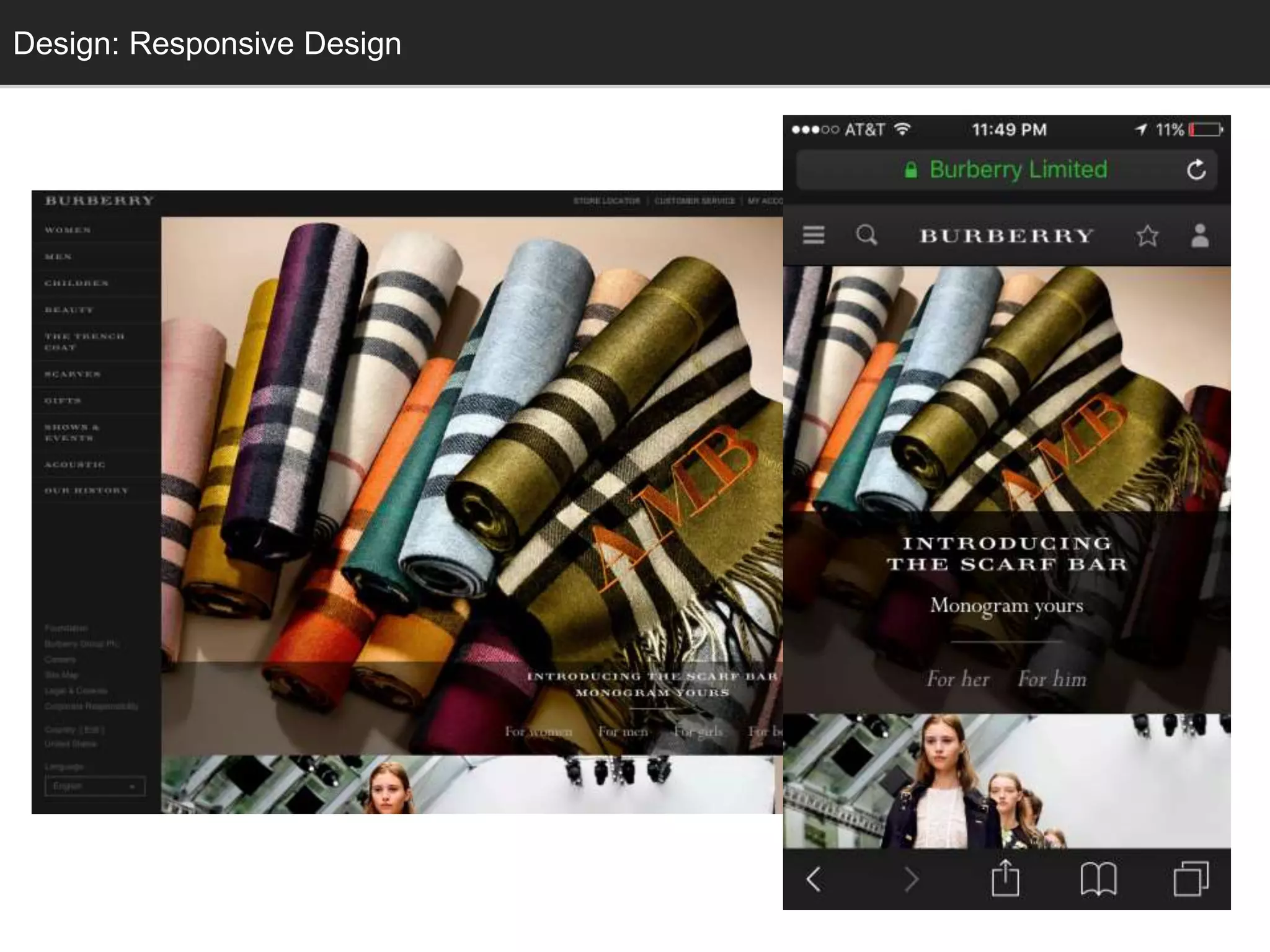 Design: Responsive Design
 