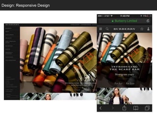 Design: Responsive Design
 