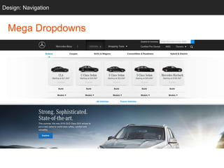 Mega Dropdowns
Design: Navigation
 