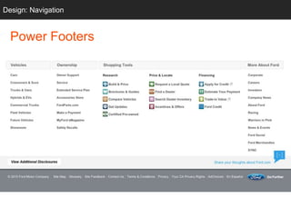 Power Footers
Design: Navigation
 
