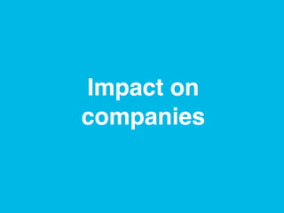 www.rallydev.com @zachnies! ©2013!
Impact on
companies!
 